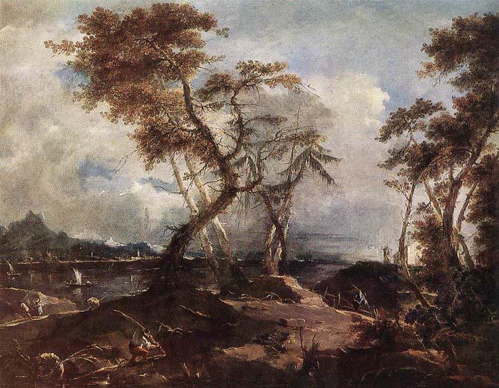 Landscape, GUARDI, Francesco